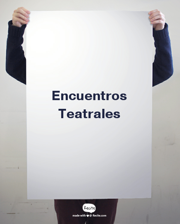 52. De encuentros teatrales